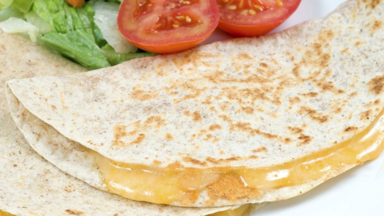 Quesadilla de queso en Harina